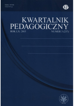 Kwartalnik Pedagogiczny 3/2015