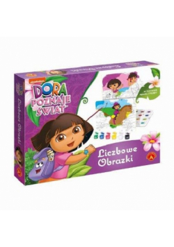 Liczbowe obrazki Dora poznaje świat