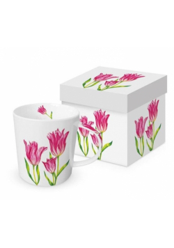 Kubek porcelanowy Tulipany 350ml