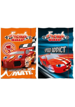 Teczka z gumką A4 Freak Auto mix