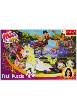 Puzzle 160 Mia and me Uścisk przyjaciół