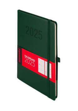Kalendarz 2025 Memofix A6 TDW zielony