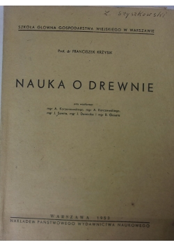 Nauka o drewnie