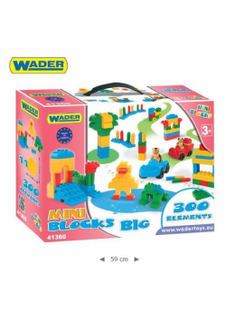 Klocki Mini Blocks - Duży Zestaw 300 elementowy