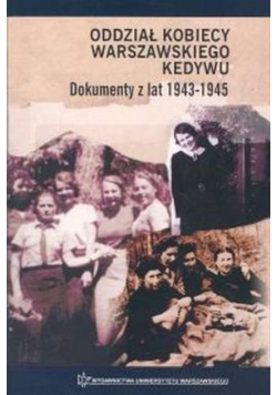 Oddział kobiecy warszawskiego Kedywu