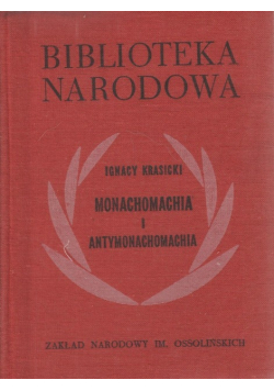 Monachomachia i Antymonachomachia