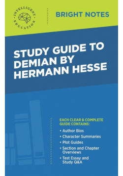 Study Guide to Demian by Hermann Hesse