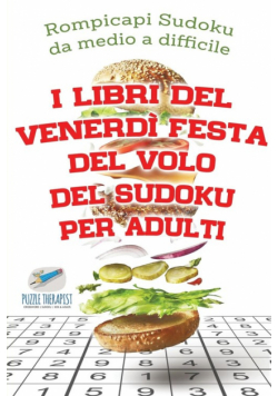 I libri del venerdì festa del volo del Sudoku per adulti | Rompicapi Sudoku da medio a difficile