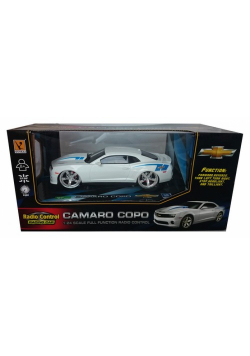 GK Racer Chevrolet Camaro Copo zdalnie sterowany skala 1:24 bialy