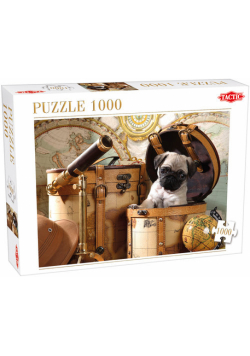 Puzzle Pets Pug Puppy 1000