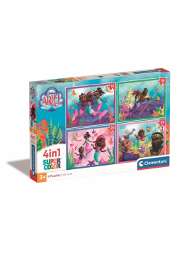 Puzzle 4w1 Super Kolor Ariel