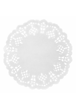 Serwetki papierowe 11,5cm 30szt białe