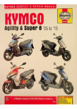 Kymco Agility & Super 8 Scooters