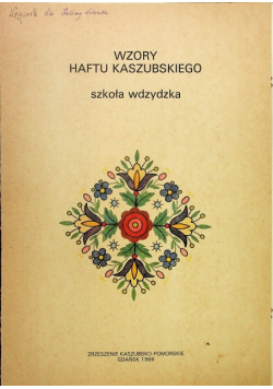 Wzory haftu kaszubskiego szkoła wdzydzka