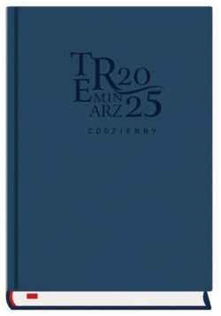 Terminarz 2025 A5 Codzienny granat