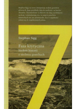 Faza krytyczna Siedem historii o siedmiu grzechach + CD