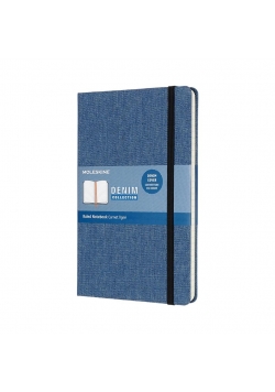Notes linia L Denim, antwerp blue MOLESKINE