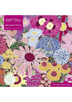 Puzzle 1000 Abundant Floral Kate Heiss Kwiaty