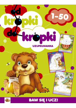 Od kropki do kropki 1-50 uzupełnianka