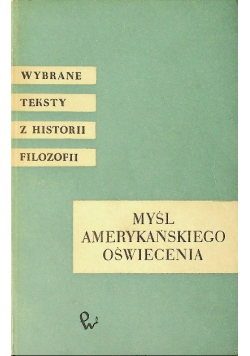 Myśl amerykańskiego oświecenia