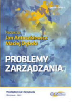 Problemy zarządzania Antoszkiewicz