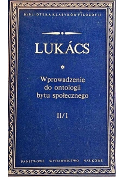 Wprowadzenie do ontologii bytu społecznego Tom 2 Część 1