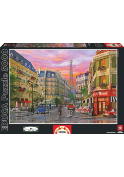 Paryska ulica Dominic Davison Puzzle 5000
