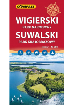 Mapa - Wigierski Park Narodowy, Suwalski
