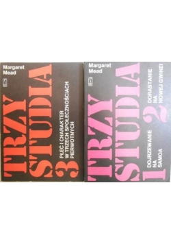 Trzy studia, t. I-III