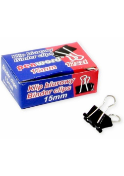 Klip biurowy 15mm (12szt)