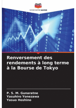 Renversement des rendements à long terme à la Bourse de Tokyo
