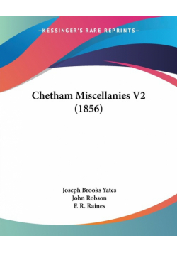 Chetham Miscellanies V2 (1856)