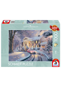 Puzzle 1000 PQ T. Kinkade Graceland zimą 112729