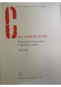 Czas wielkiej próby