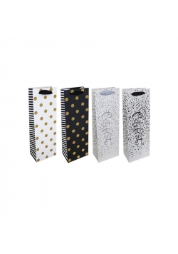 Torba prezentowa na butelkę 12x36