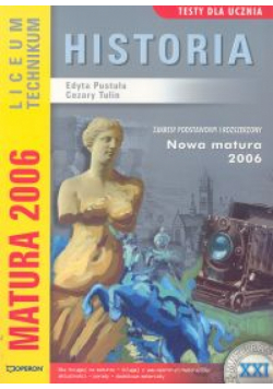 Historia Matura 2006 Testy