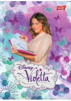 Brulion A5 Disney Violetta w kratkę 96 kartek oczko