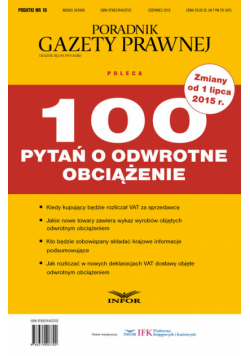 100 pytań o odwrotne obciążenie
