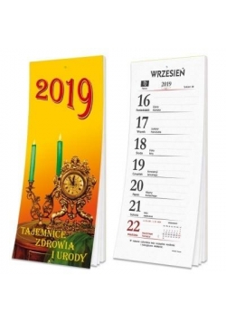 Kalendarz 2019 tygodniowy z magnesem SD1-1
