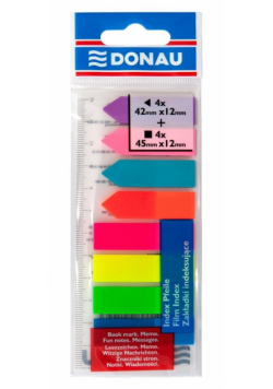 Zakładki indeksujące PP 12x45mm/12x42mm