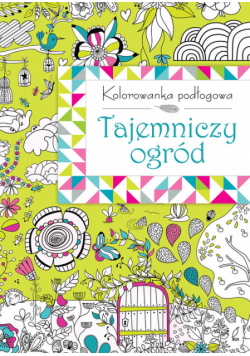 Kolorowanka podłogowa Tajemniczy ogród