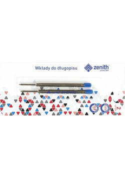 Wkład Zenith-4 niebieski 2 sztuki