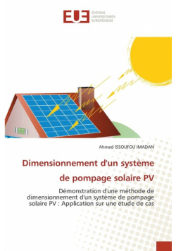 Dimensionnement d'un système de pompage solaire PV