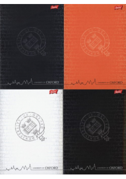 Zeszyt A5 w linie 60 kartek Oxford 10 sztuk mix