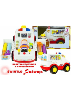 Auto na Baterie Ambulans + Pacjent Karetka Lekarz