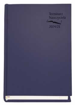 Terminarz Nauczyciela 2024/2025 granatowy