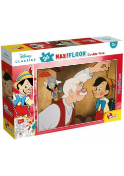 Puzzle podłogowe dwustronne Maxi 24 Disney Classics