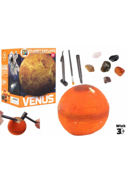 Wykopaliska minerałów planeta Wenus