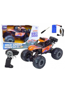 Auto terenowe R/C 1:8 amortyzatory pomarańczowy