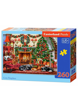 Puzzle 260 Cozy Fireplace CASTOR